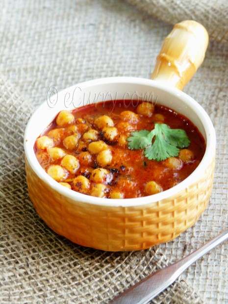Chickpeas with Tomato and Roasted Cumin