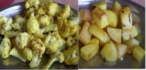 Fried Cauliflower &  Potato