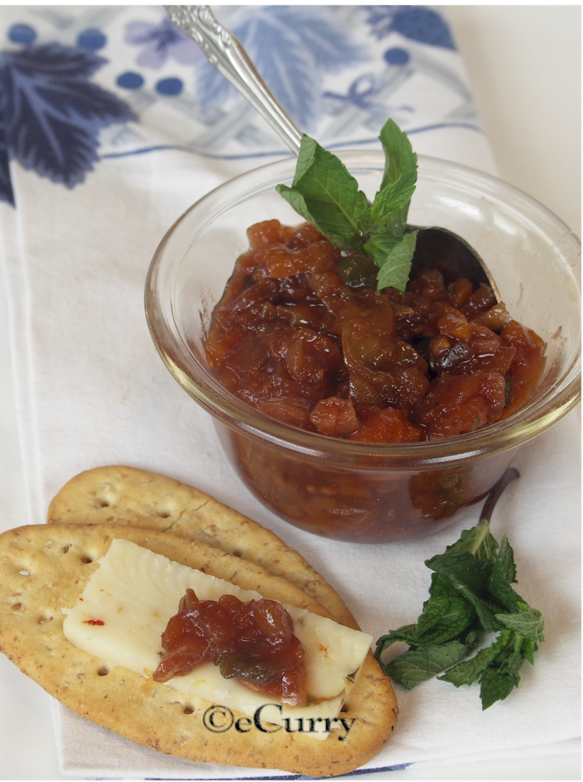 Apricot Jalapeno Chutney eCurry The Recipe Blog