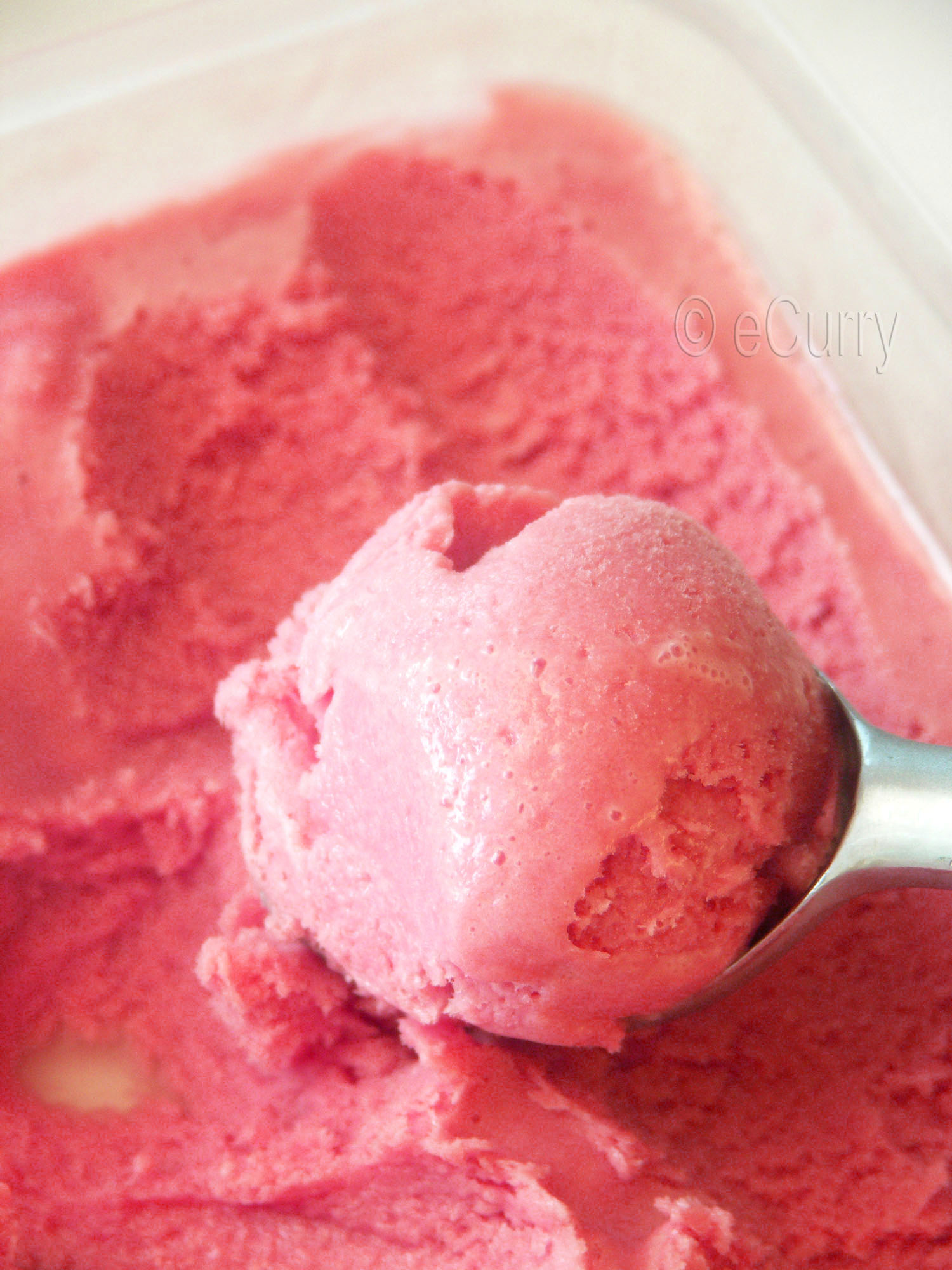 Pomegranate & Mint Frozen Yogurt eCurry The Recipe Blog