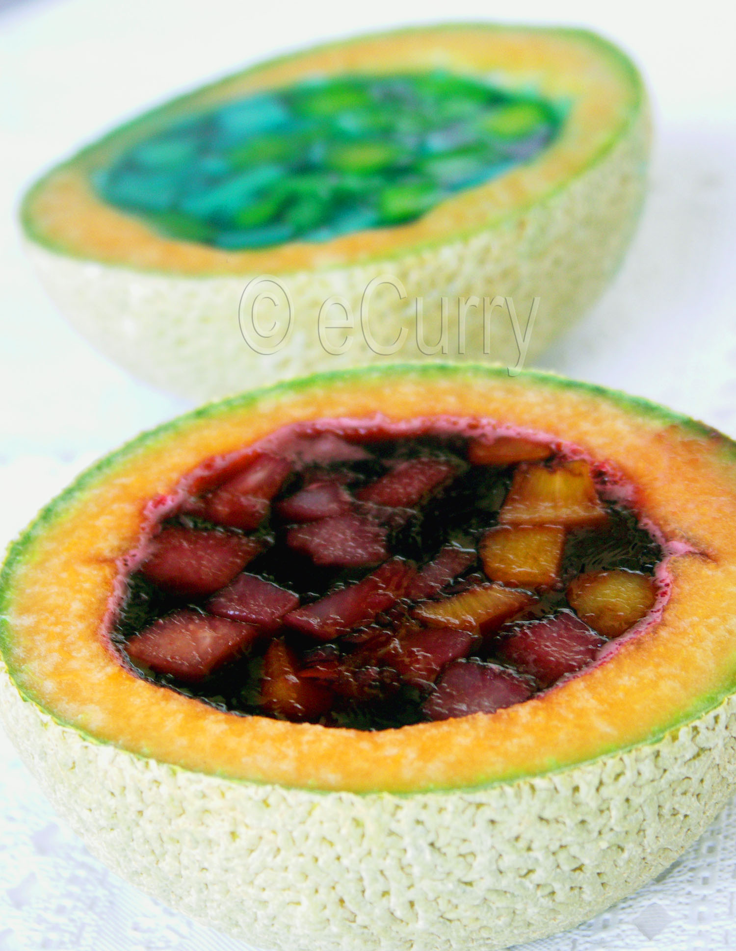 Melon Boats eCurry The Recipe Blog