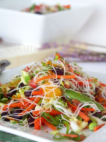 Summer Salad with Citrusy Lavender 7