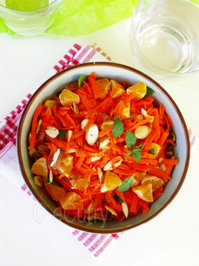 Moroccan Carrot and Orange Salad 1