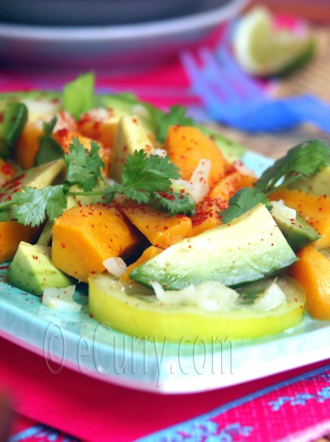 Avocado and Mango Salad  Recipe