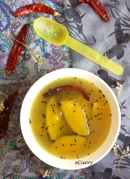 aamer ombol/Green mango chilled soup