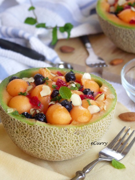 Melon Fruit Bowl