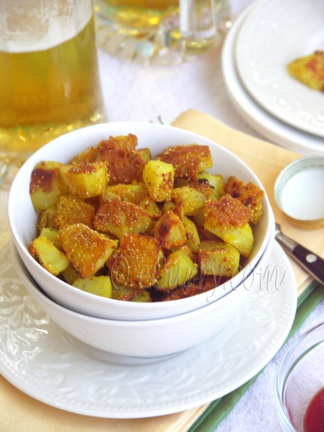 Poppy Seed Crusted Potatoes