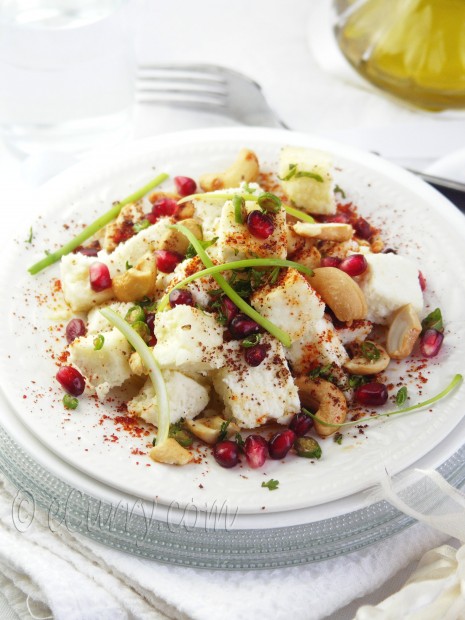 Paneer with Pomegranate and Sumac