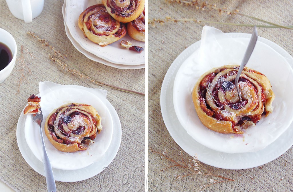 Rosemary and Ginger Roasted Fruit Rolls eCurry The Recipe Blog