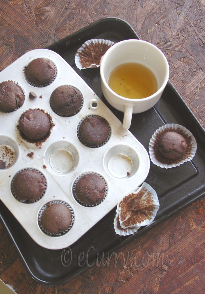 eggless chocolate muffin recipe
