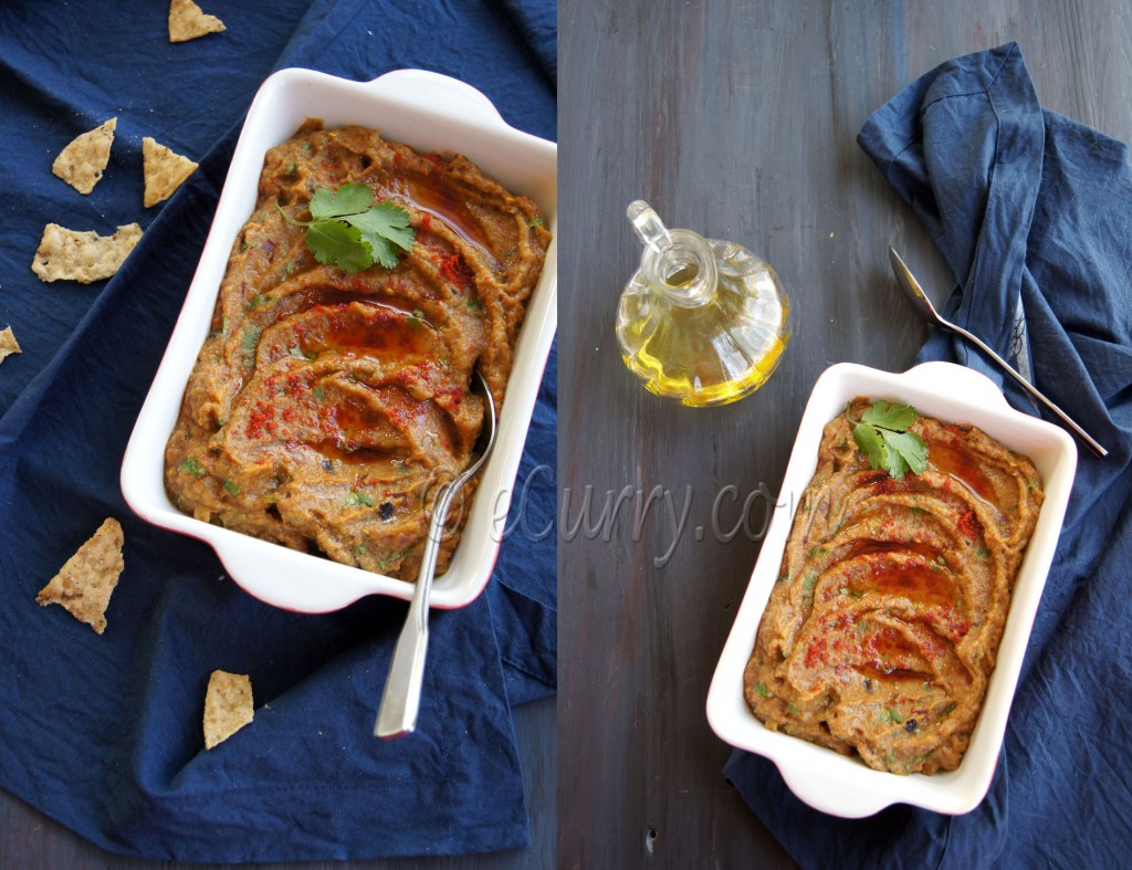 Roasted Eggplant with Sundried Tomatoes eCurry The Recipe Blog