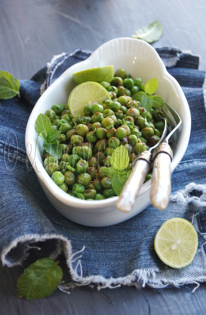 stir fry green peas
