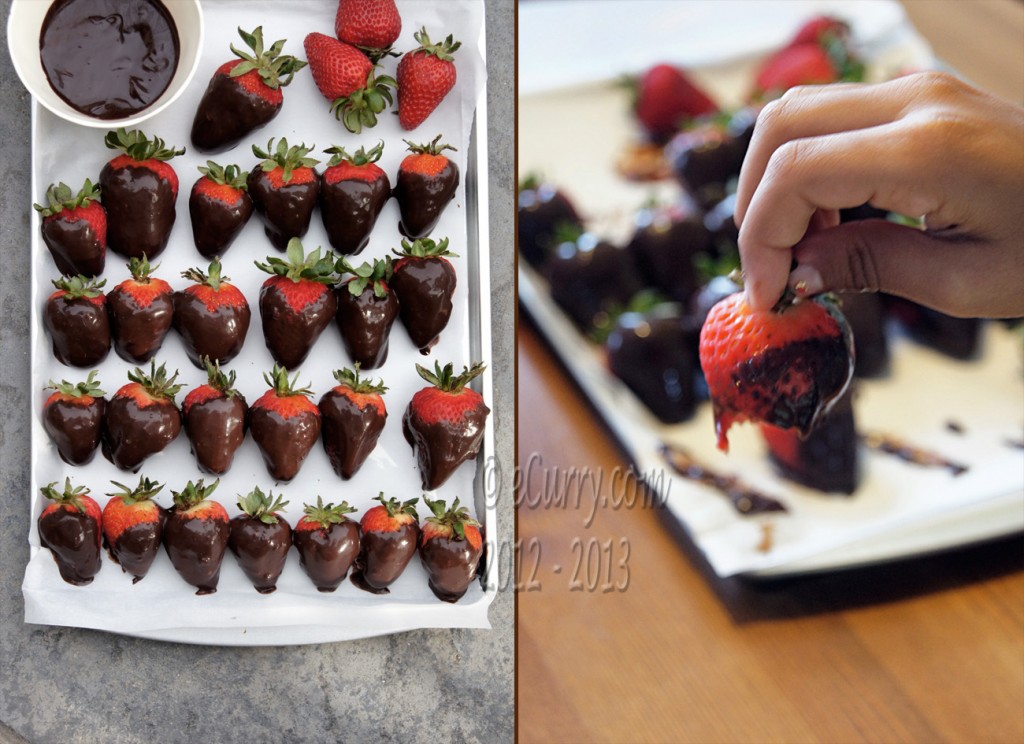 Chocolate Covered Strawberries Diptych 2