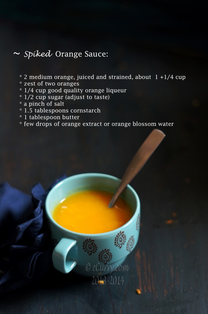 Spiked Orange Sauce